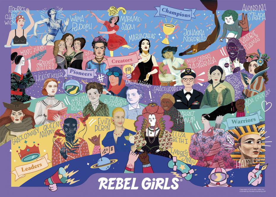 Jigsaw Puzzle for Rebel Girls 500pc Image
